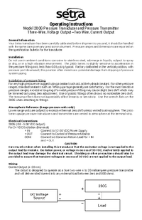 Thumbnail of document Manual - 280G Gauge Pressure Transducer